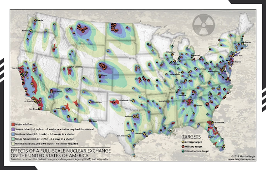 Nuclear War Simulator Shows What War With Russia Would Look Like