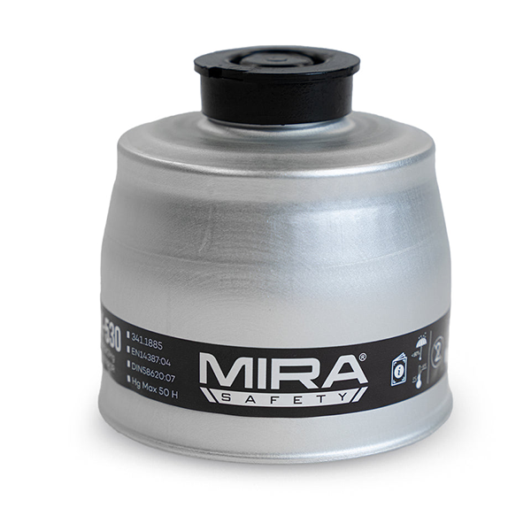 The MIRA Safety VK-530 Smoke / Carbon Monoxide Filter Cartridge