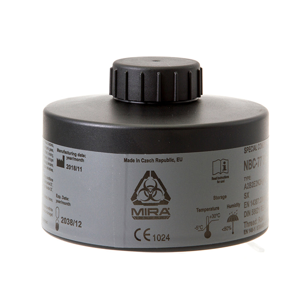 The Mira Safety NBC-77 SOF Gas Mask Filter