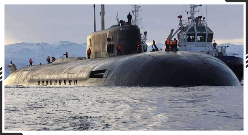 a nuclear submarine