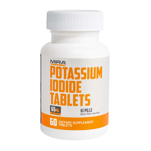 MIRA Safety Potassium Iodide Tablets.