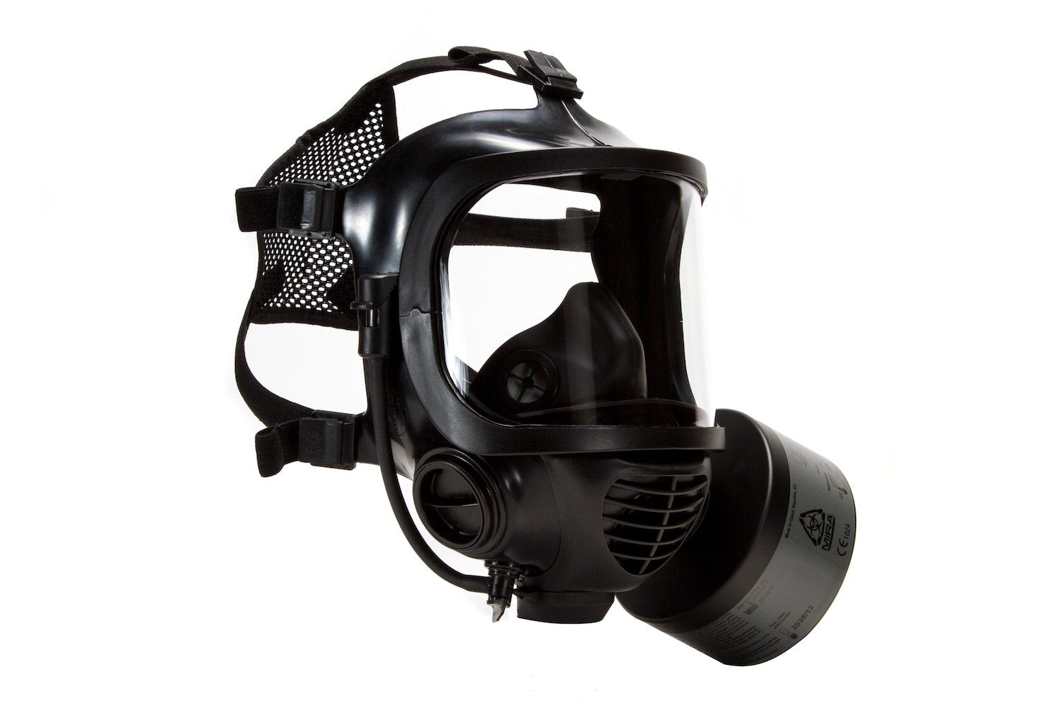 m50 gas mask nuclear fallout debris