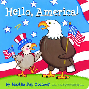 Hello, America! Board Book - Bubbles Gift Shoppe & Candle Co