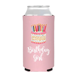 Birthday Girl Slim Can Cooler - Bubbles Gift Shoppe & Candle Co