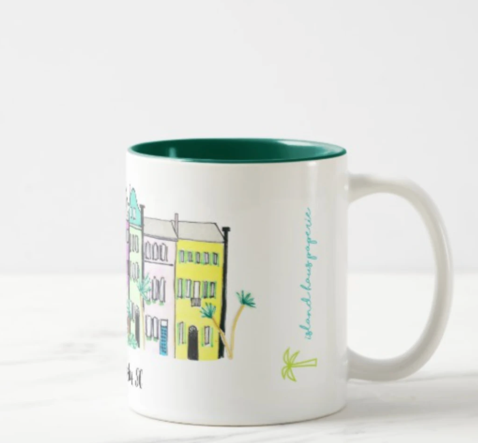 Local Coffee Mugs by Island Haus, 2 prints
