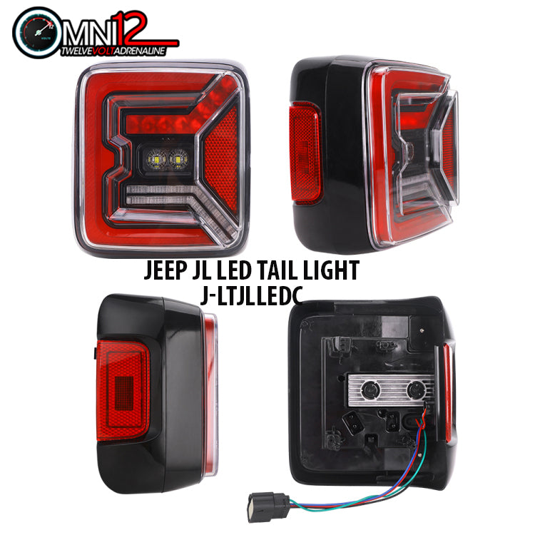 Jeep World Clear Color Jeep JL LED Tail Lights – OMNI12