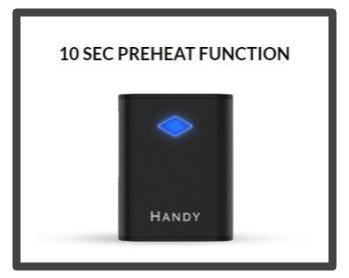 yocan handy 10 sec preheat