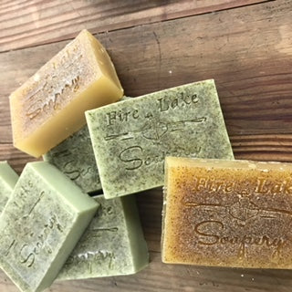 small bars of soap