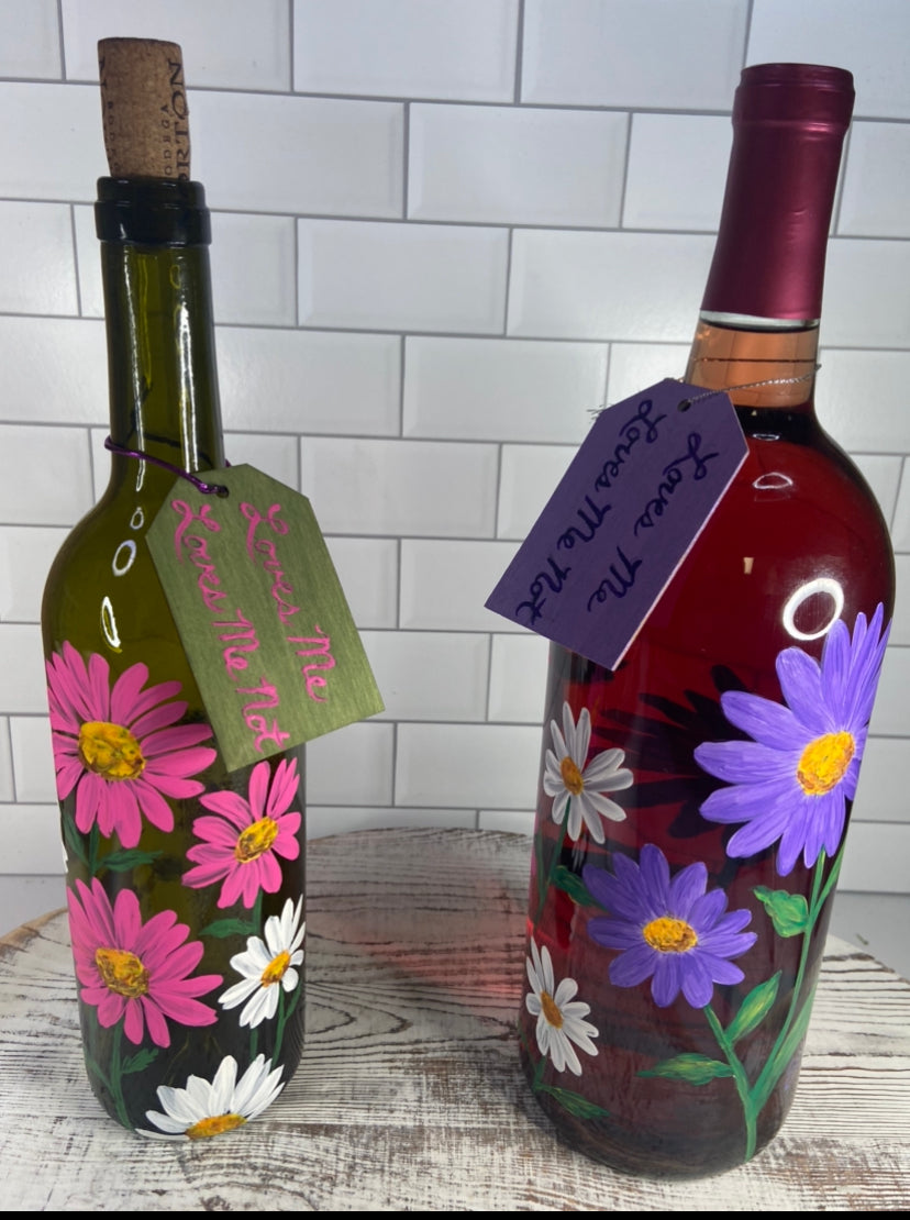 Bottle painting class Feb 2nd 6:30- 8:30 | Fire Lake Soapery