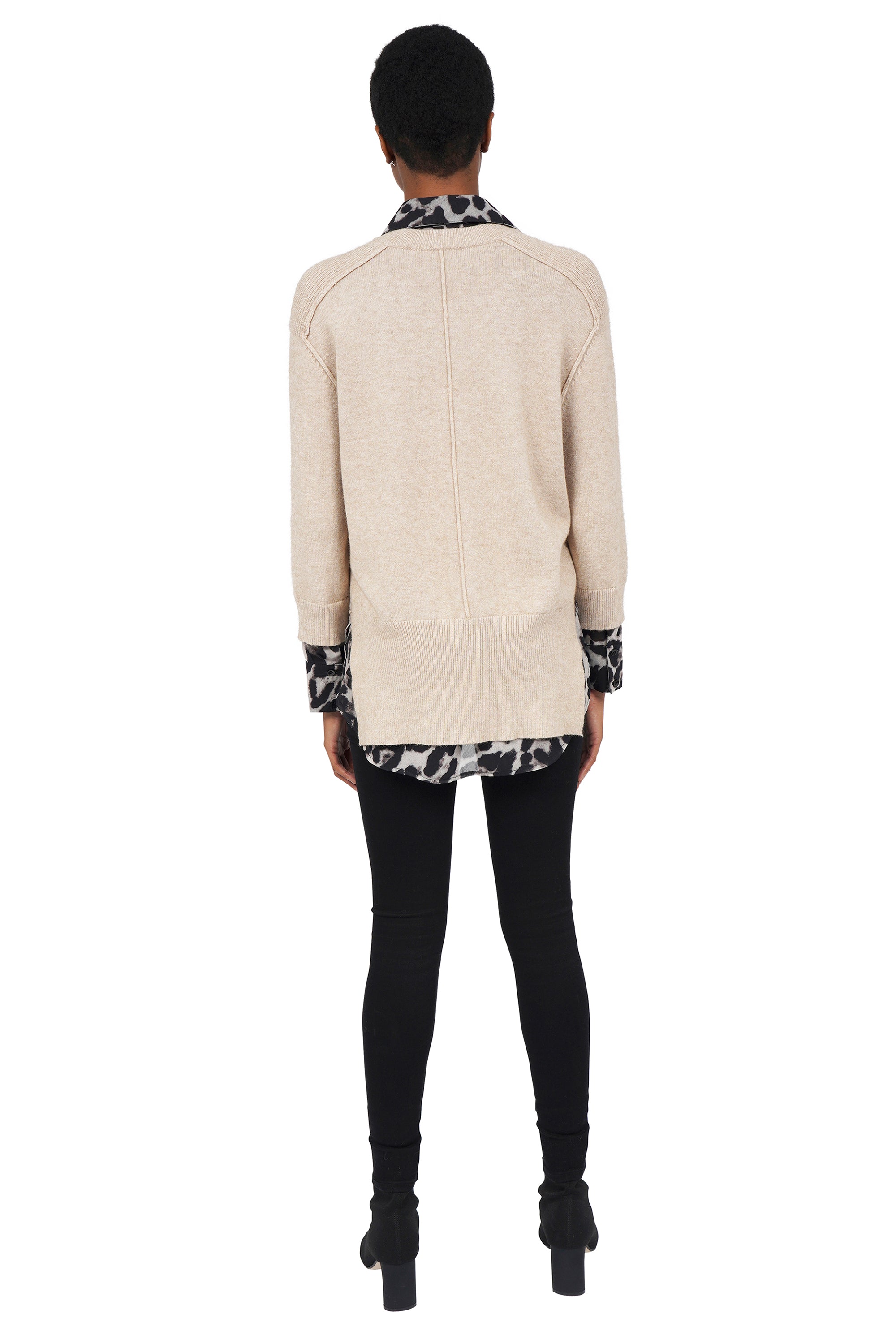Beverly Layered Look Sweater