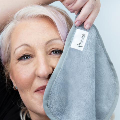 Our makeup cloths are fluffy and made to be soft and gentle to touch