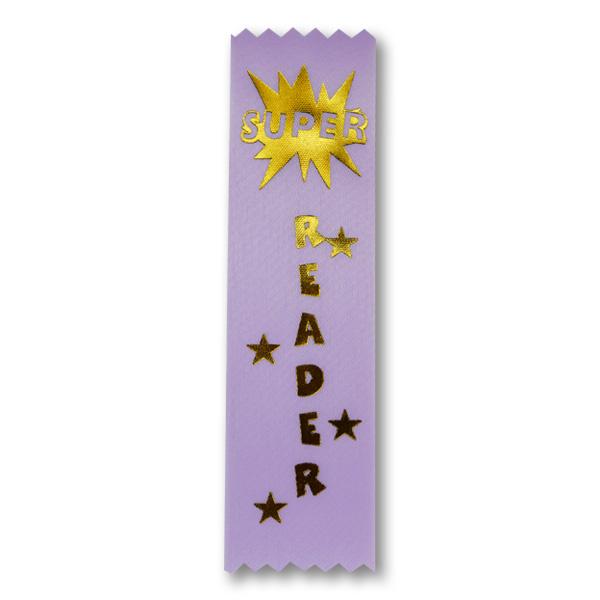 Super Star Pin On Award Ribbon, Bulk Pak, 26