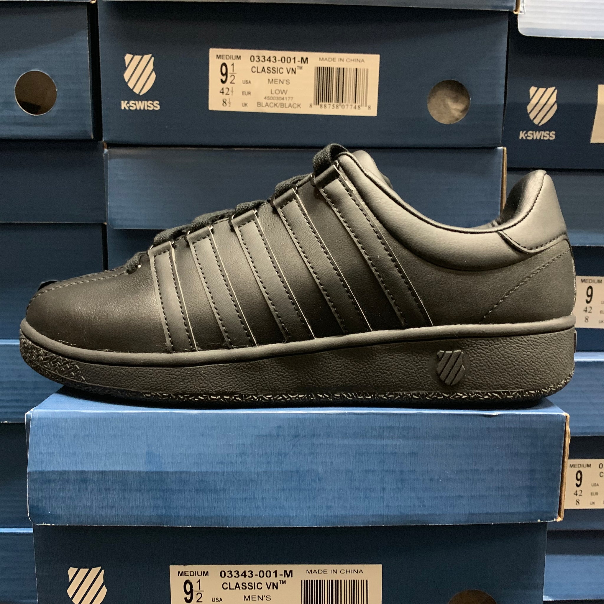 k swiss classic vn black