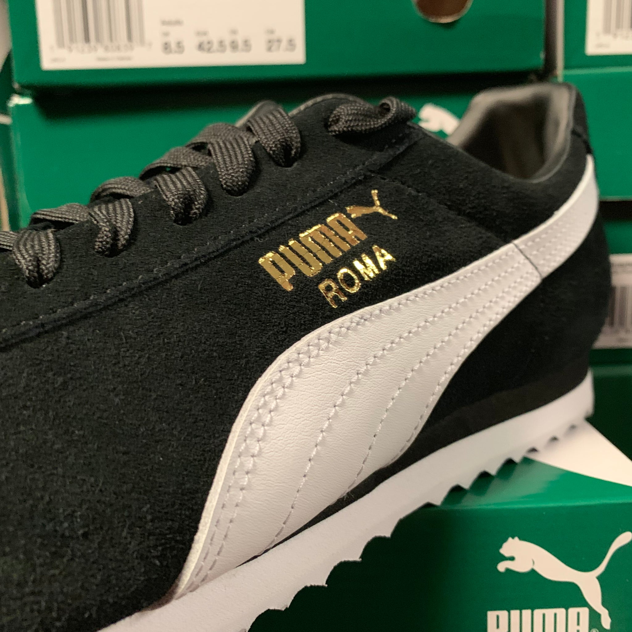 puma roma suede