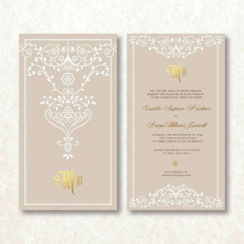 personalised wedding invitations