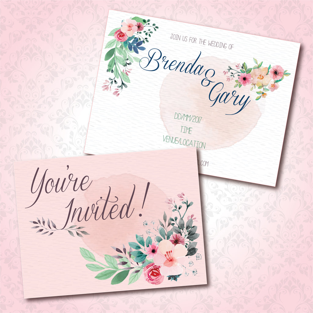 personalised wedding invitations