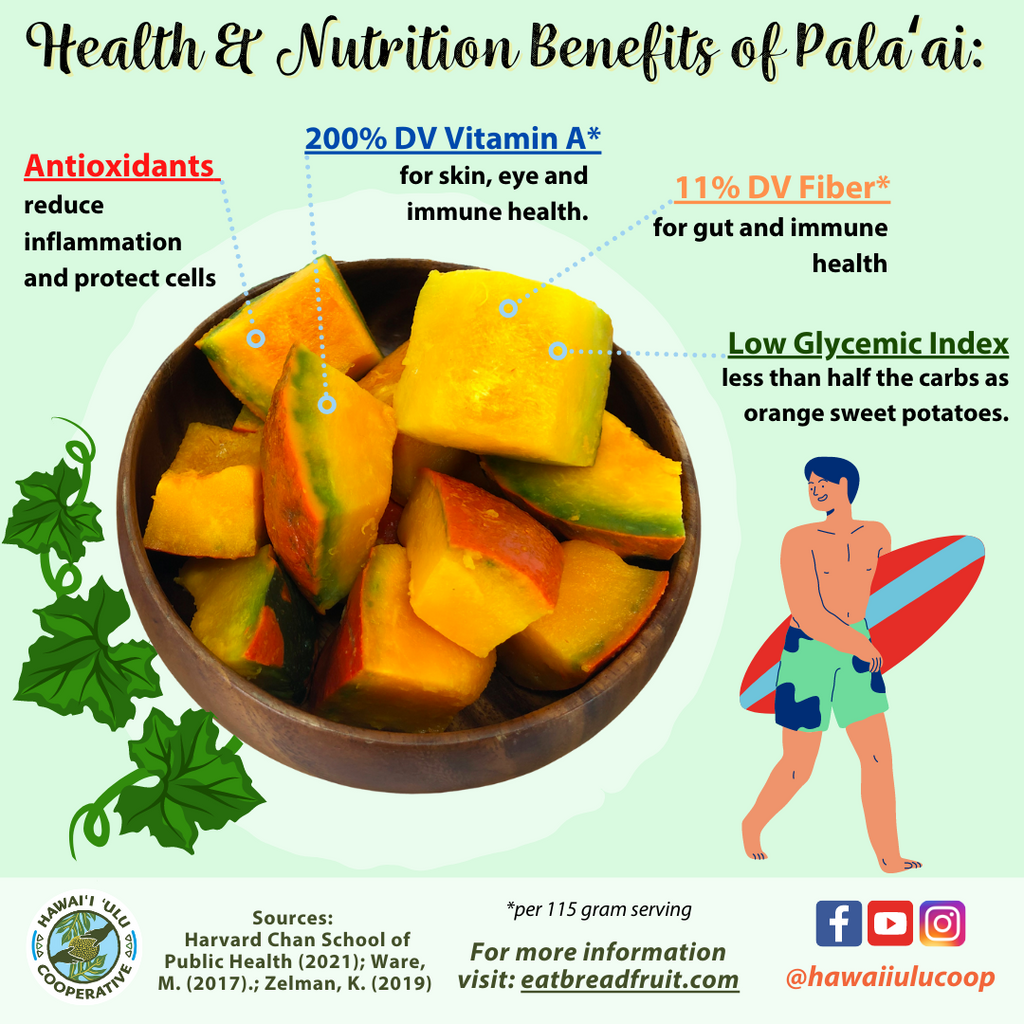 health and nutrition of squash infographic, 200% DV Vitamin A, 11% DV Fiber, Low Glycemic Index, Packed with Antioxidants