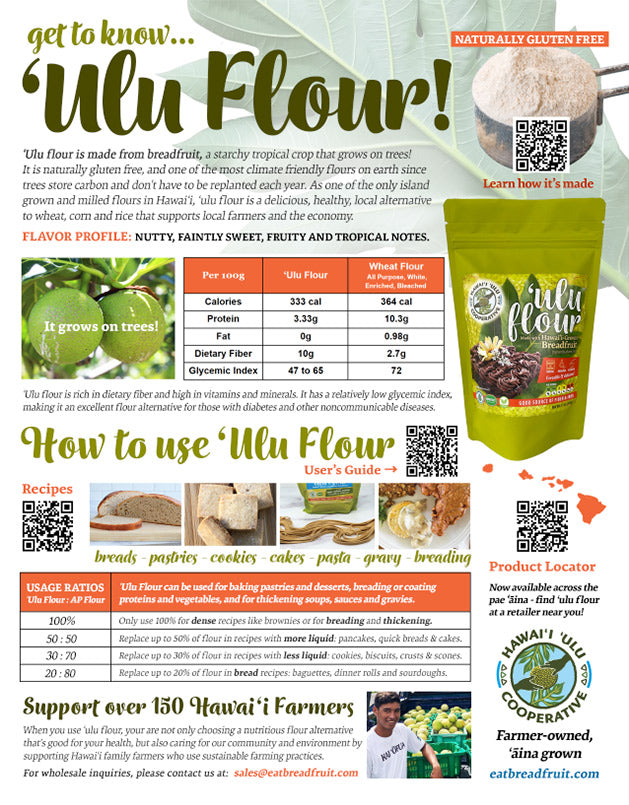Ulu Flour Fact Sheet (PDF)