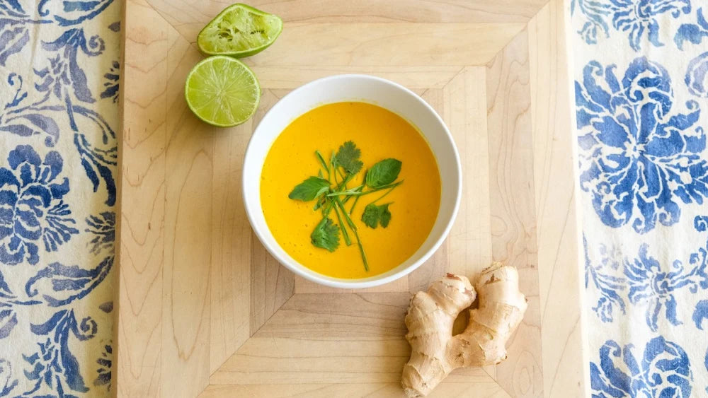 Spiced Coconut Pumpkin Soup