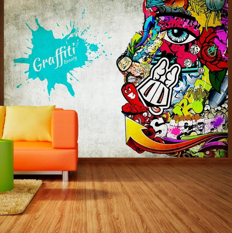 Graffiti abstract art