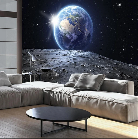 Wall Mural featuring space
