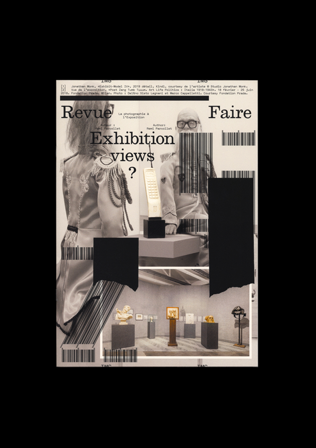 Revue Faire n°25 — Exhibition views: Jonathan Monk.