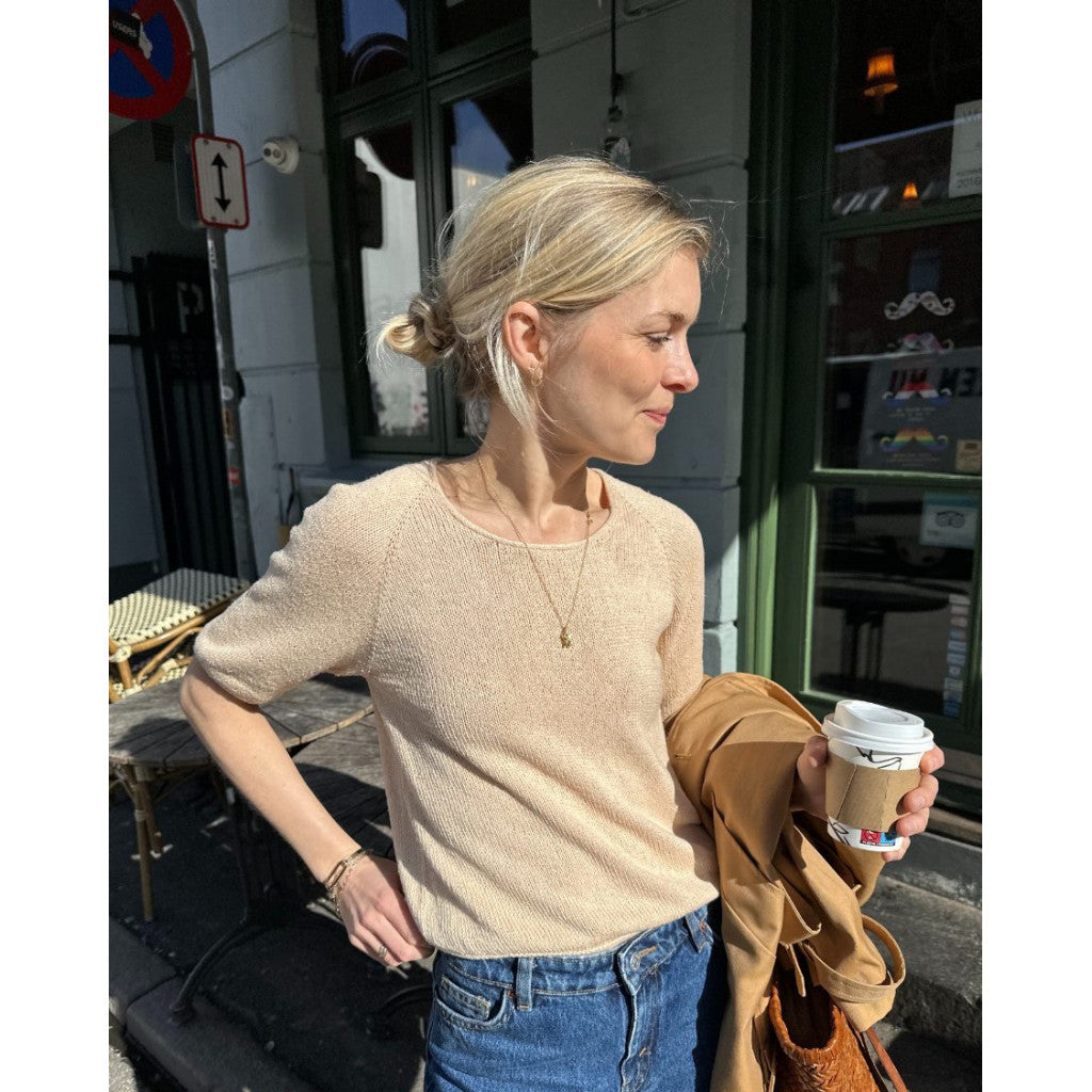 Mønster PetiteKnit - Cumulus Tee O-neck