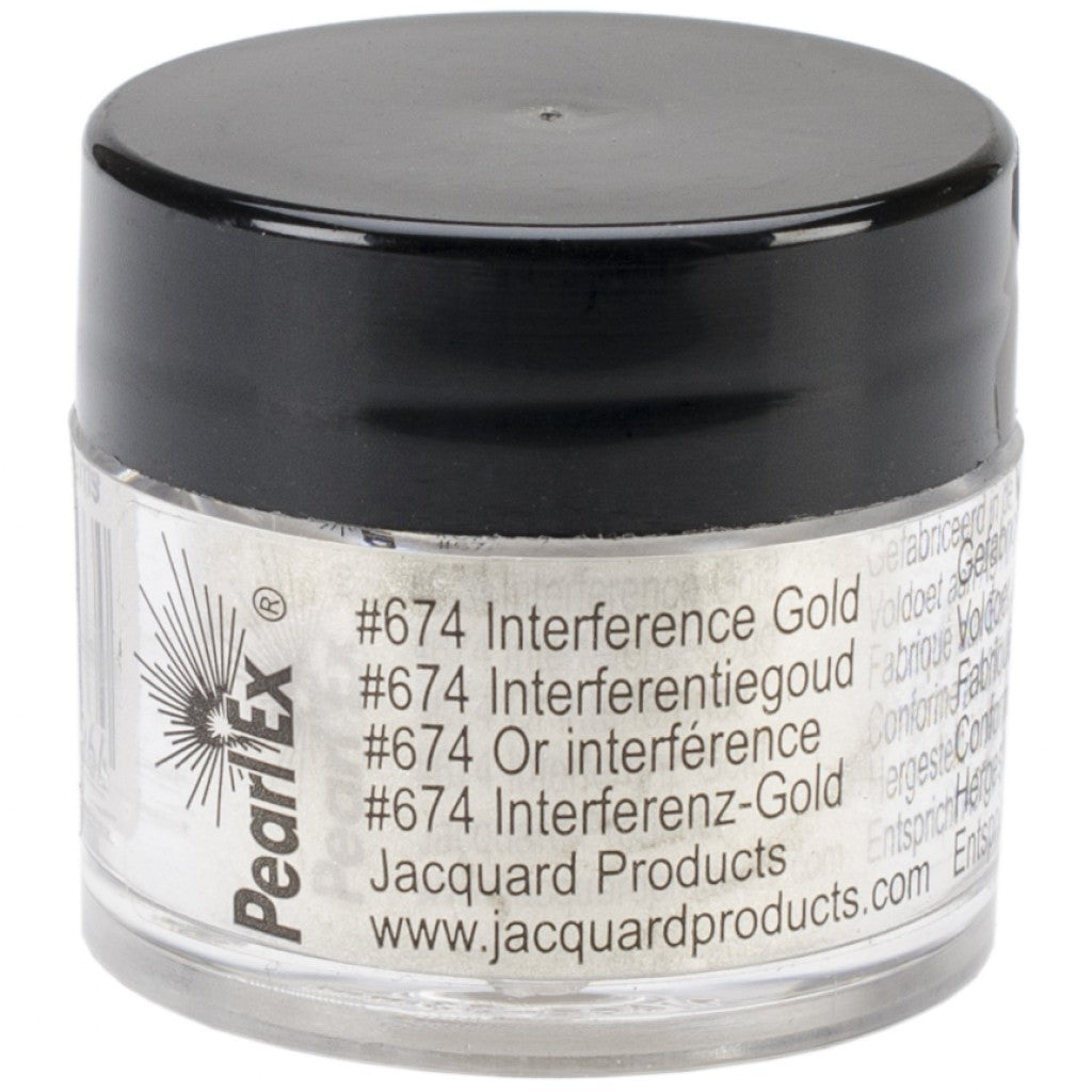 Pearl Ex Powdered Pigments, 3g Interference - 674 Gold
