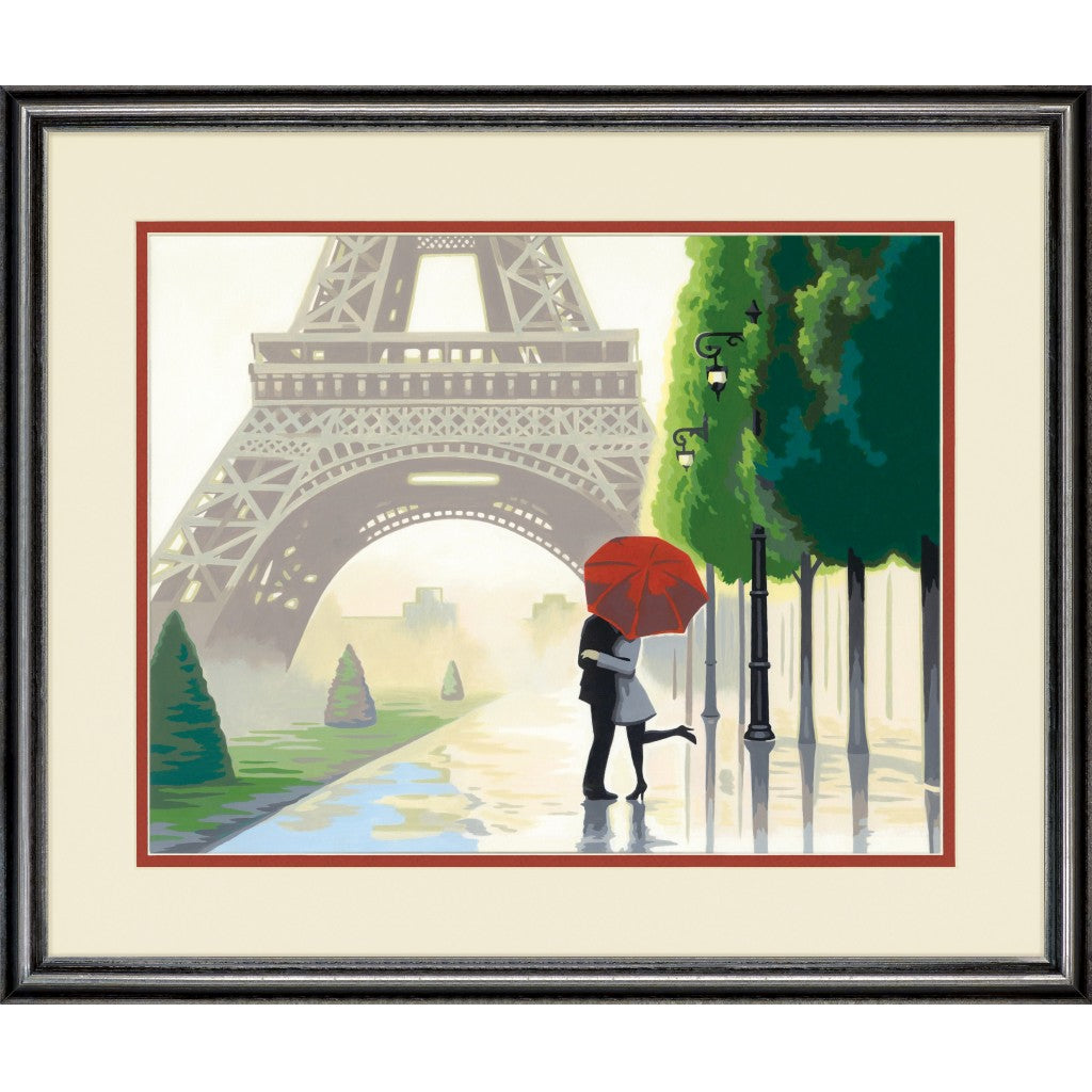 Paint Works Paint By Number Kit, 35x28cm - Paris Romance