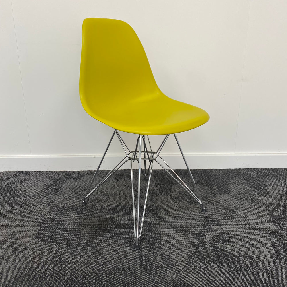 Used Vitra Eames DSR Chair - Yellow