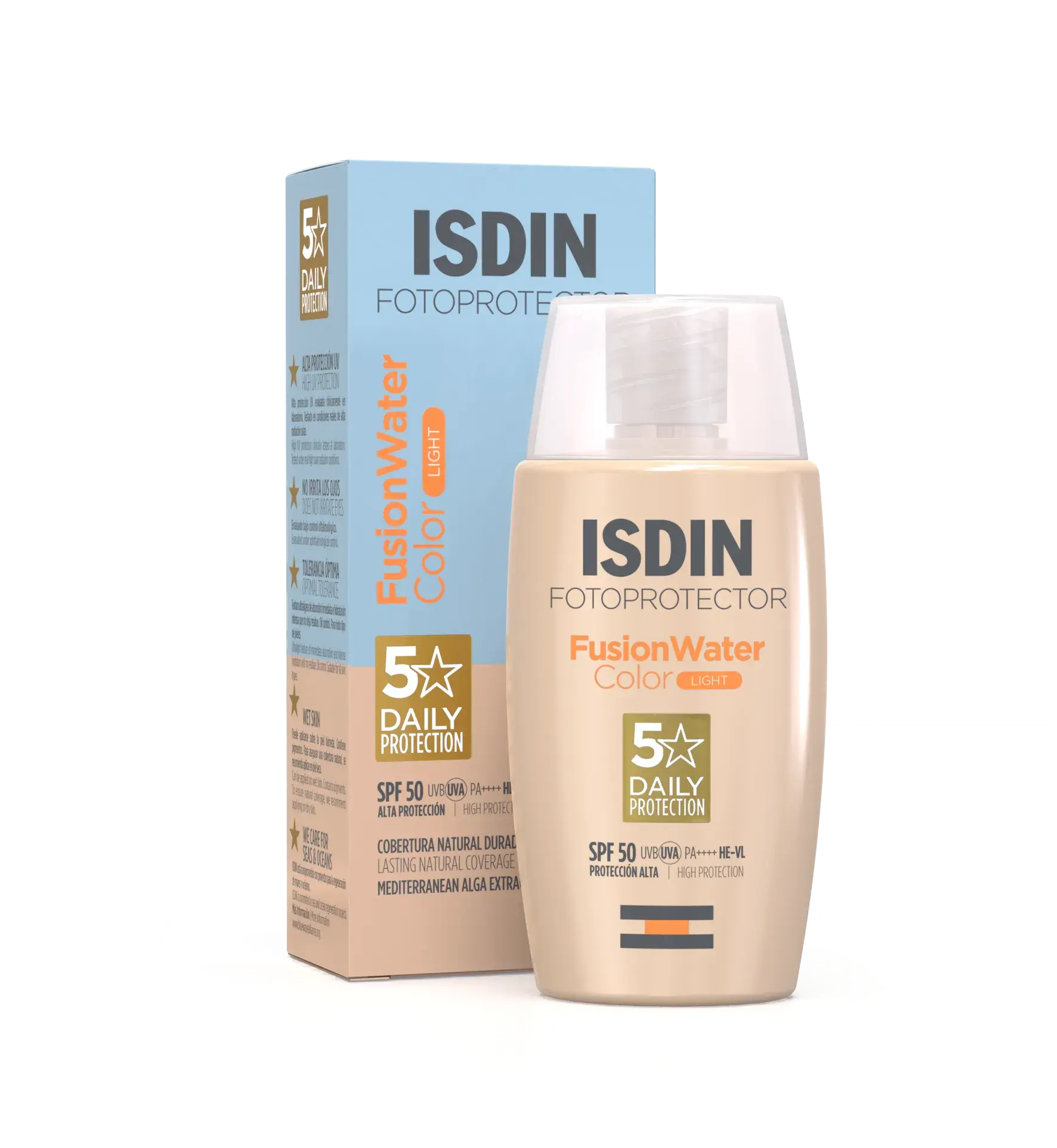 ISDIN FP Fusion Water Color SPF50 50ml (Light) | ISDIN | AbsoluteSkin