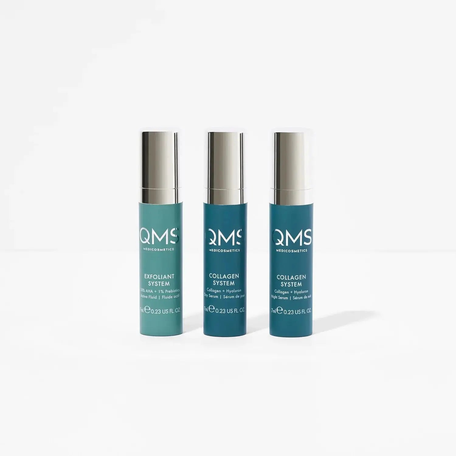 QMS Collagen + Exfoliant Set Strong (3x7ml) - AbsoluteSkin