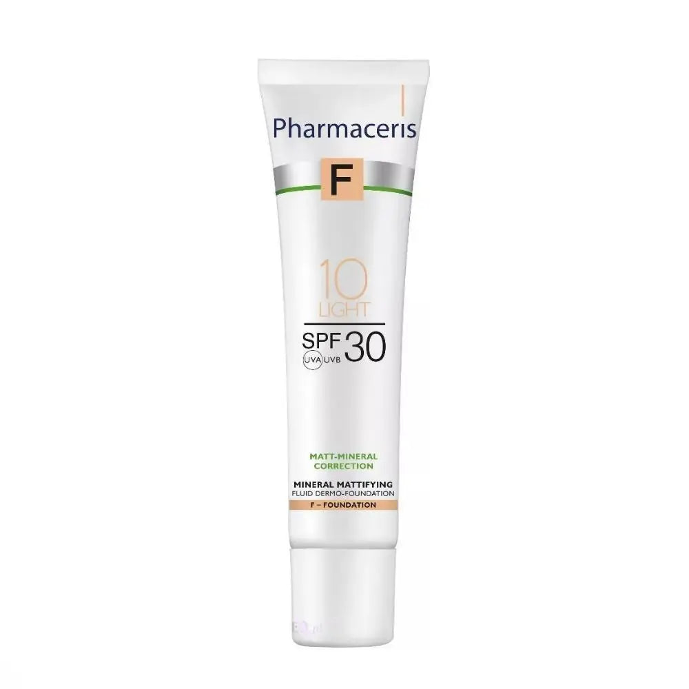 PHARMACERIS F Mattifying Fluid SPF25 30ml (10 Ivory) % | product_vendor%