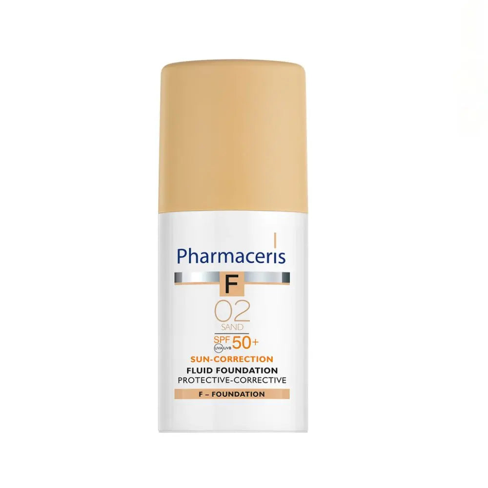 PHARMACERIS F Protective Corrective Foundation SPF50+ 30ml (02 Sand) % | product_vendor%