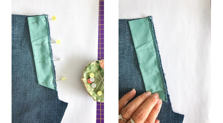 halfmoon 101 JEANS | sew along button fly