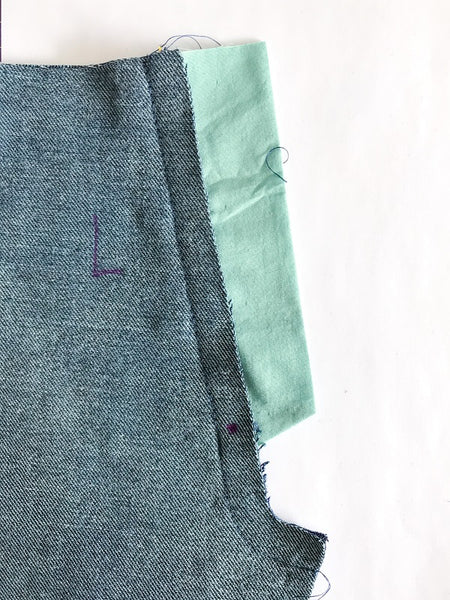 halfmoon 101 JEANS | sew along button fly