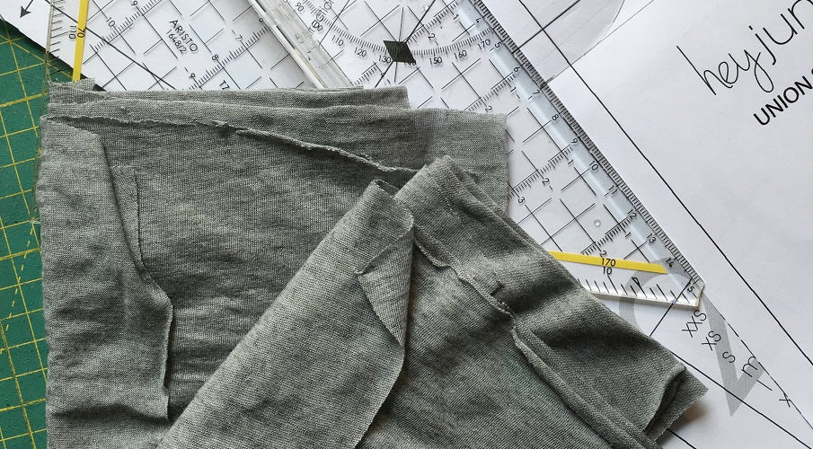 bamboo jersey Union St. tee muscle shirt Hey June Handmade