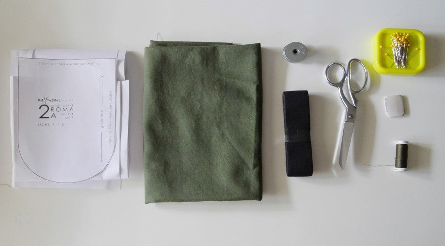 ROMA Sew Along | Alexis of @therealalexisbailey | halfmoon ATELIER