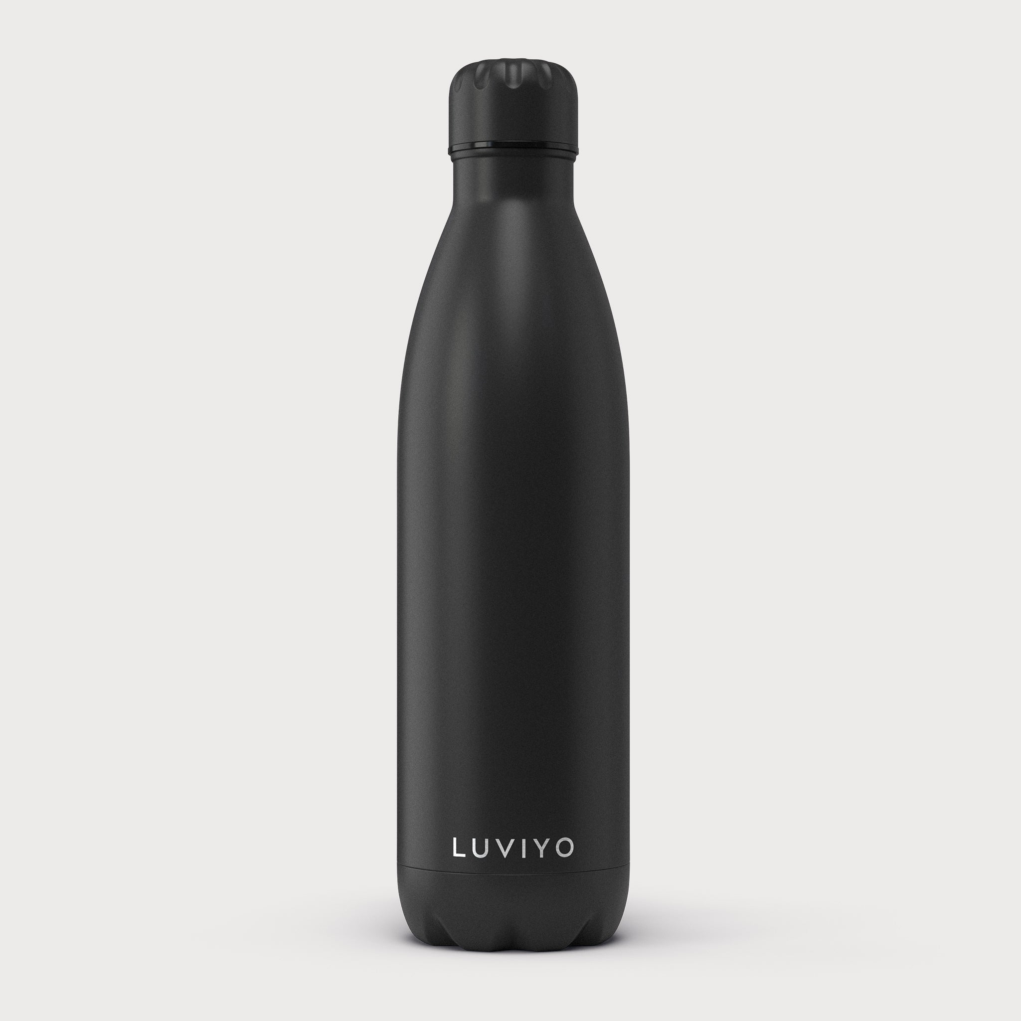 Thermos Trinkflasche 750 ml - Schwarz - LUVIYO AG product image