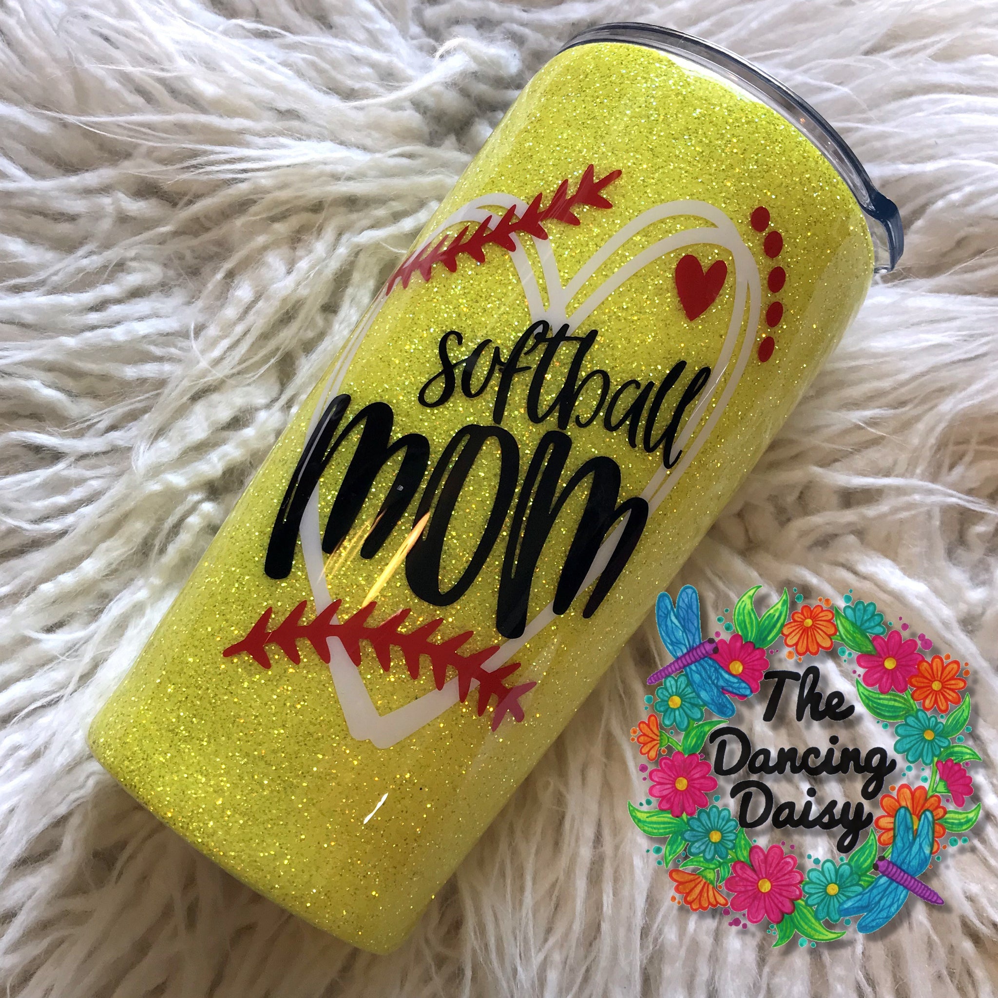 Download Larger Decal Softball Mom 20 Oz Double Walled Tumbler The Dancing Daisy Designs