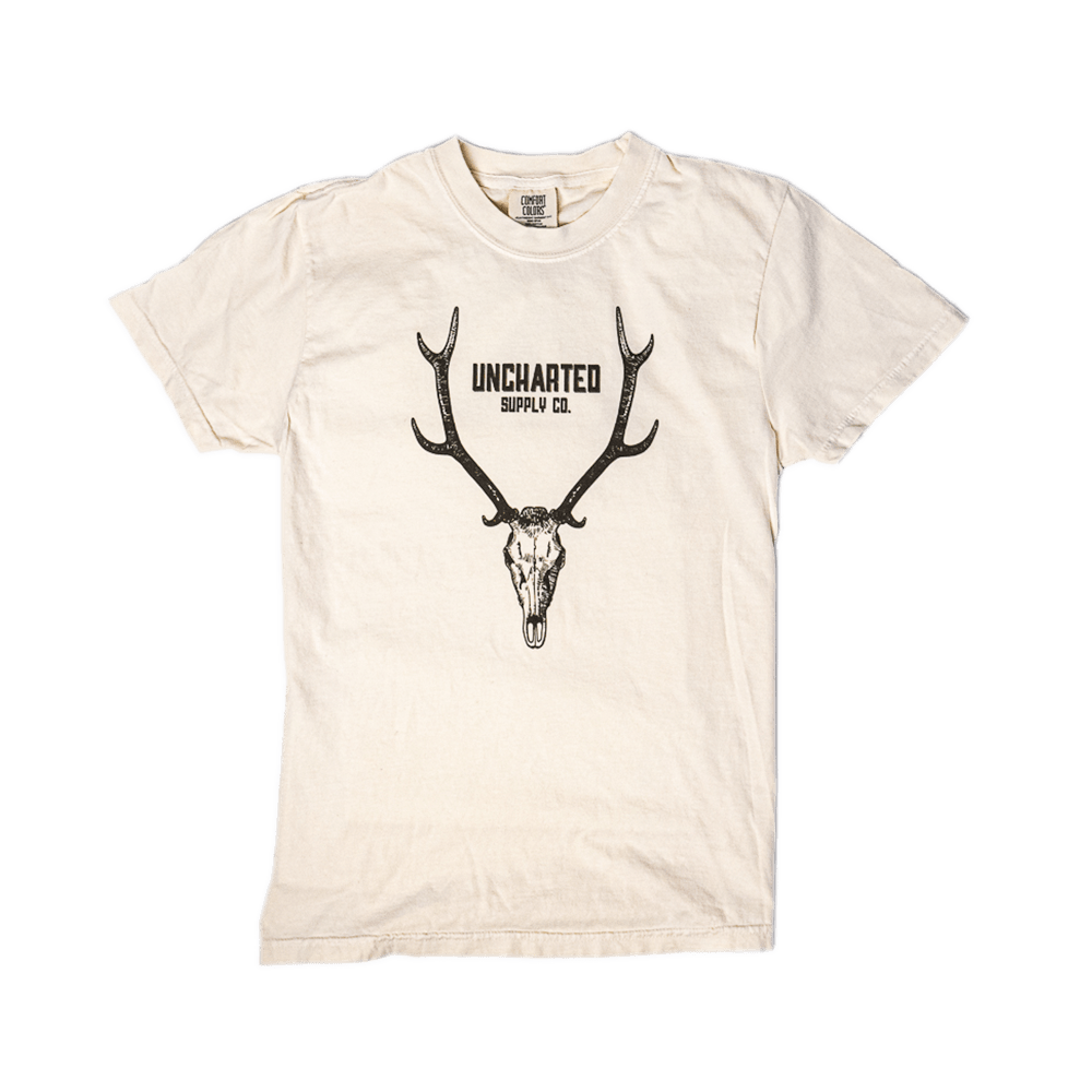 Stag Skull T-Shirt &verbar; Unisex