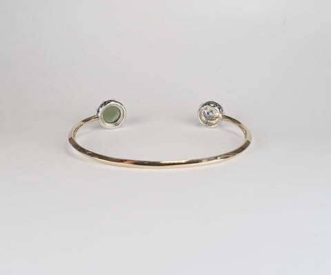 Molo-Me-Knife-Edge-Bangle-with-Georgian-Style-Cut-Setting-Diamond-and-Green-Tourmaline