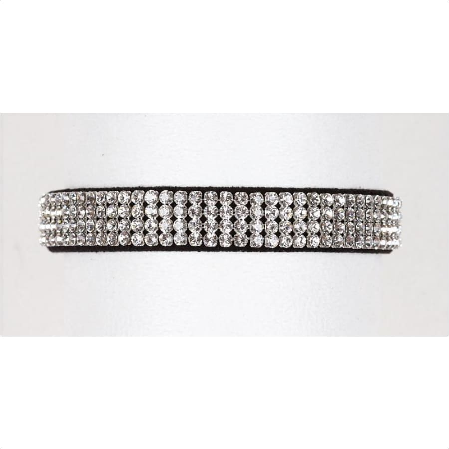 Giltmore Triple Row Swarovski Crystal Dog Collar by Susan Lanci