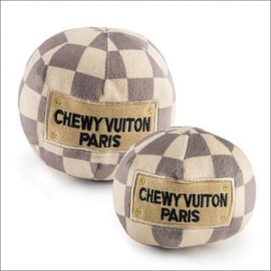 Haute Diggity Dog Checker Chewy Vuiton Trunk Activity House Dog Toy Gifts  For the Pet Dog at Chagrin Saddlery Main