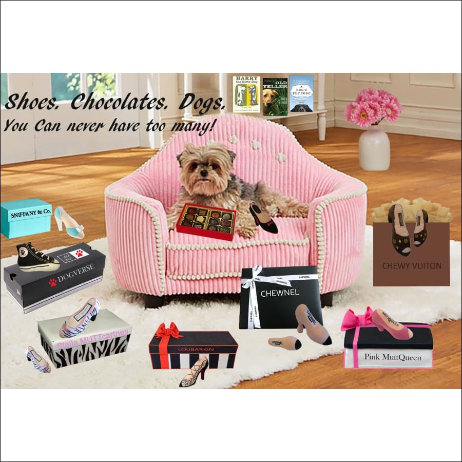 Dog Diggin Designs Chewy Vuitton Dog Bed