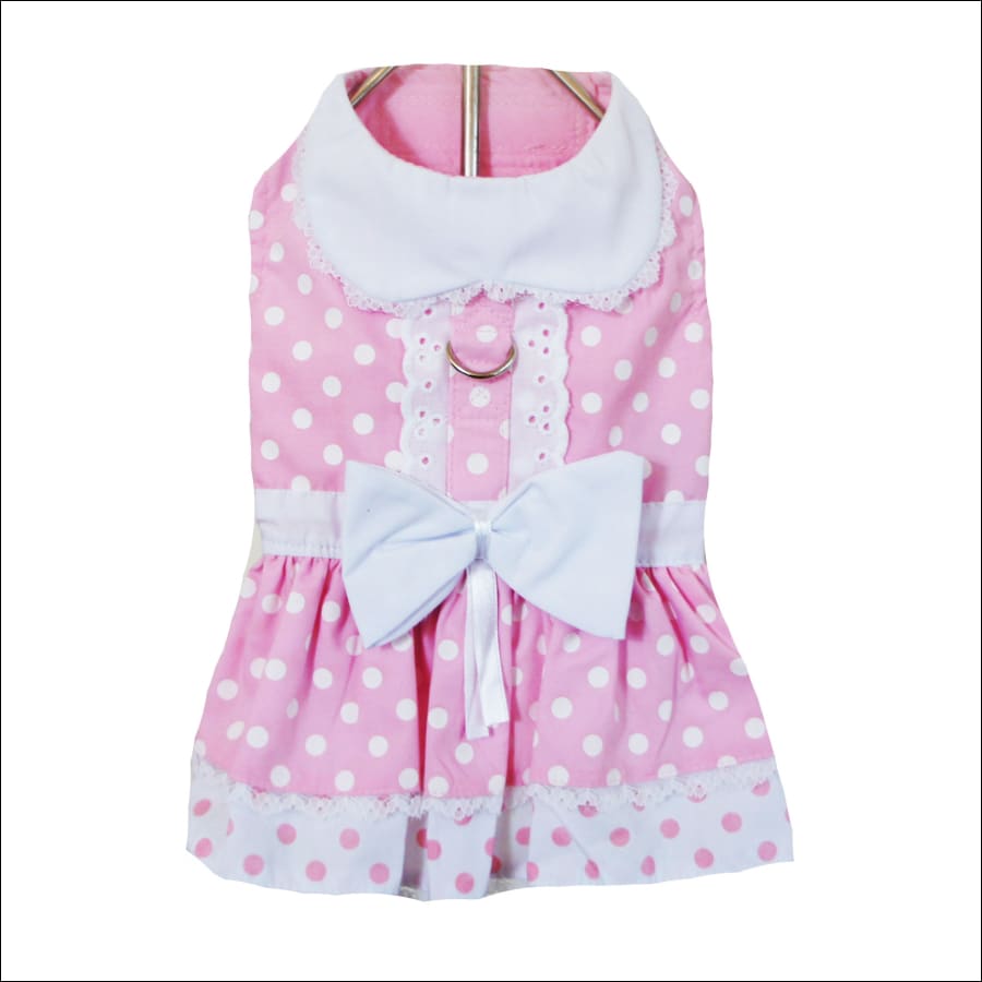 Brown 'n' White Puppy Pink Dress Gift Set