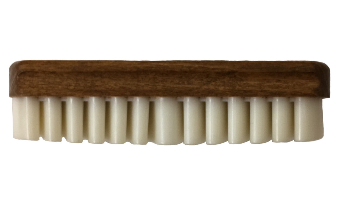 rubber suede brush