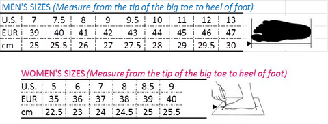 Sizing Chart