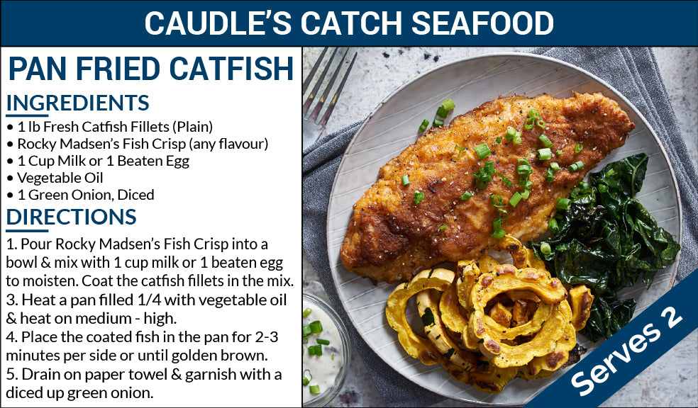 Pan Fried Catfish | Caudle's Catch Seafood