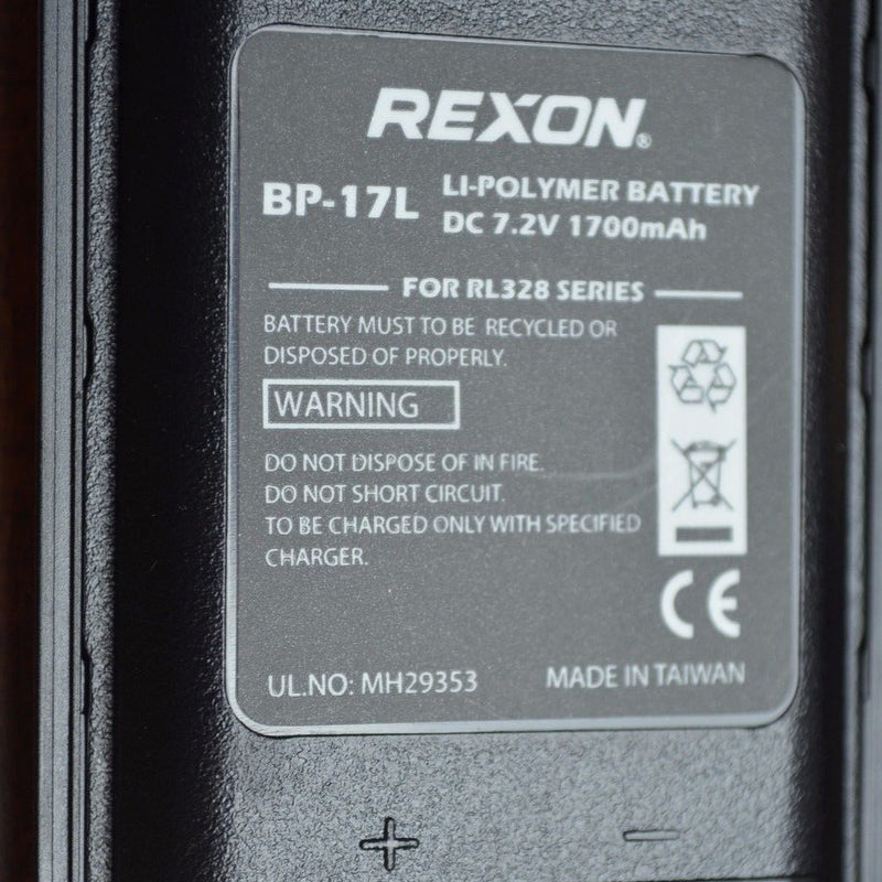 Battery for Rexon RHP-530 Airband Radio